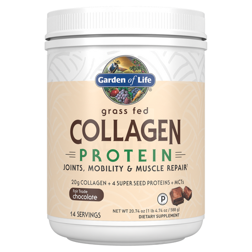 Garden of Life Collagen Protein Chocolate 588g Powder