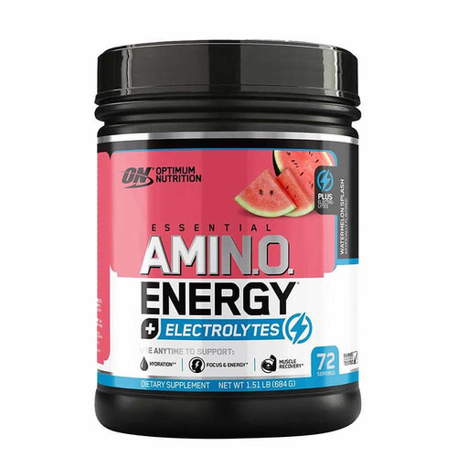 Optimum Nutrition Amino Energy, Watermelon Splash, 72 Servings 1.51 lbs