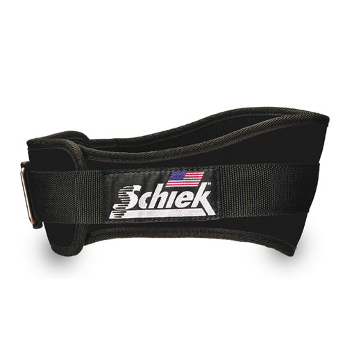 Schiek Sports 4 3/4" Original Nylon Belt (Small) Black