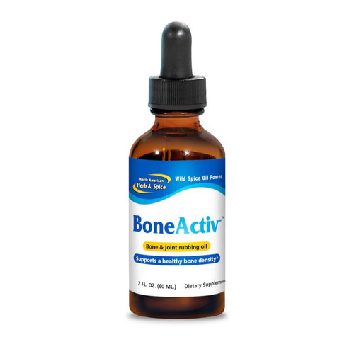 North American Herb and Spice - BoneActiv Rubbing Oil (2 fl oz)