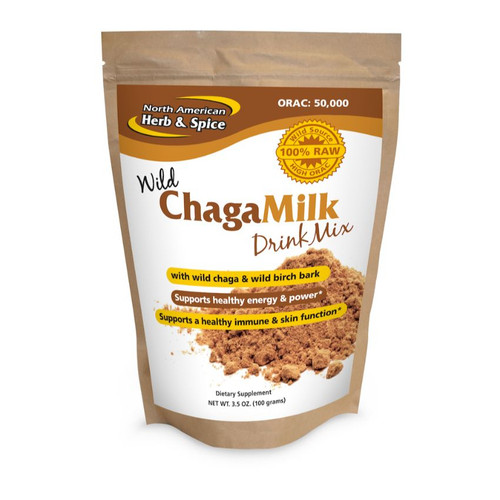 North American Herb and Spice - ChagaMilk Drink Mix (100g)