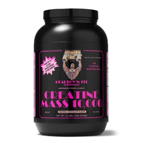 Healthy 'N Fit - Creatine Mass 10,000 Heavenly Chocolate (3.5 lbs)