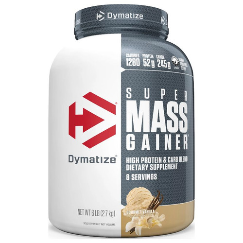 Dymatize Nutrition Super Mass Gainer Gourmet Vanilla 6 lbs