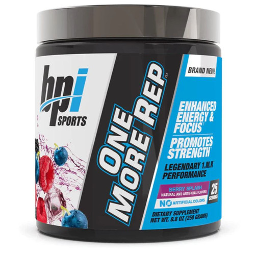 BPI One More Rep Berry Splash 25 Servings