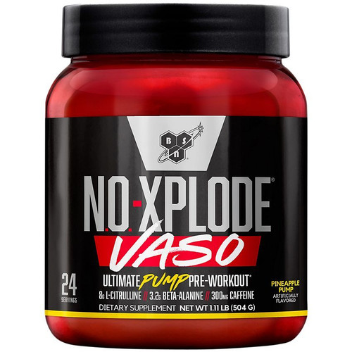 BSN - N.O Xplode VASO Pump Pre-Workout Pineapple Pump (24 Servings)