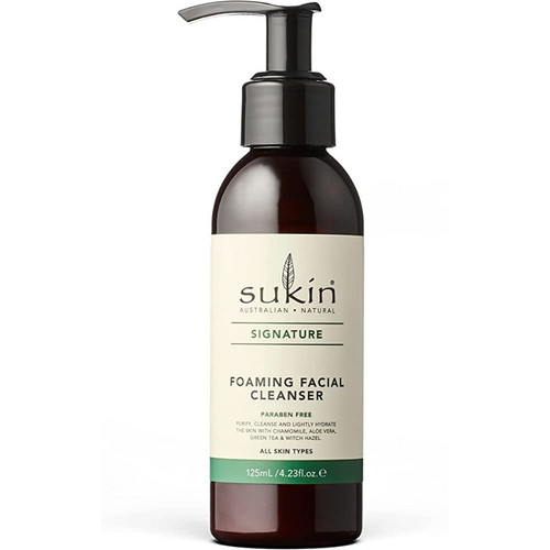 Sukin Signature Foamin Facial Cleanser Paraben Free 4.23 fl oz