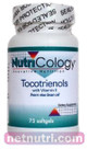 Nutricology- Tocotrienols with Vitamin E, 75 Softgels