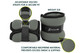 ProsourceFit Ankle Weights 2 lb Set of 2 Grey