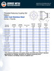 150# Stainless Steel Threaded Reducing Coupling Spec Sheet Page 2
