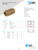 Brass In-Line Check Valve Data Sheet