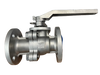 Teton Products Stainless Steel Full Port Flanged Ball Valve