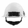 Milwaukee 48-73-1120 White Front Brim Hard Hat with 6PT Ratcheting Suspension  Type 1 Class E