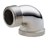 Leaded Import Chrome Plated 90° Street Elbow