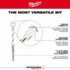 Milwaukee 48-20-8893 1/2" x 10" x 12" SHOCKWAVE Impact Duty Carbide Multi-Material Drill Bit