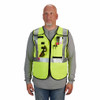 Milwaukee 48-73-5312 AR/FR Cat. 1 Class 2 Breakaway High Visibility Yellow Safety Vest - L/XL