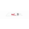 Milwaukee 48-00-5090 4" x 10TPI Bi-Metal Super Sawzall Blade 5-Pack