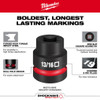 Milwaukee 49-66-7841 SHOCKWAVE Impact Duty 1" Drive 13/16" Standard 4 Point Square Socket