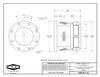 Global Cam & Groove Coupler x TTMA Flange
G400-DLT-AL Dimensions