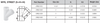 PVC DWV Street Wye (SPG x HUB x HUB) Technical Drawing