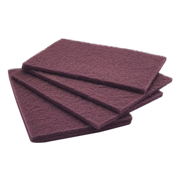 6" x 9" Crown Brite Abrasive Hand Pads (240 Grit)