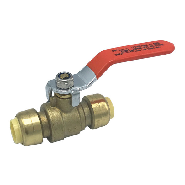 1/2" EZ-Bite Push-Fit Ball Valve