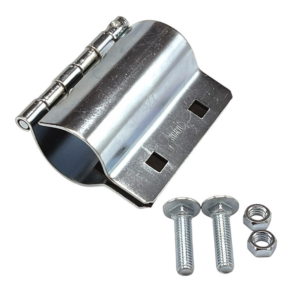 1" Hinged Steel Pipe Clamp