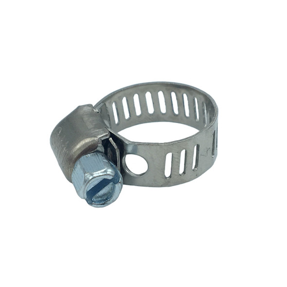 #4 Stainless Hose Clamp With Carbon Screw