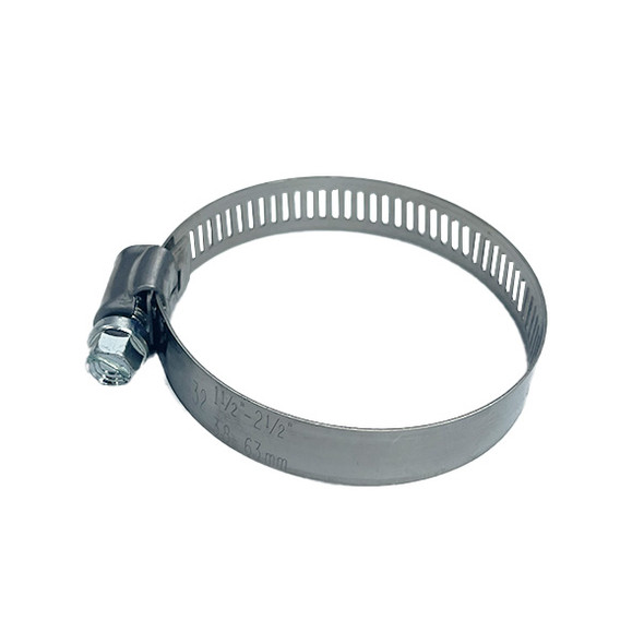#28 Stainless Hose Clamp With Carbon Screw