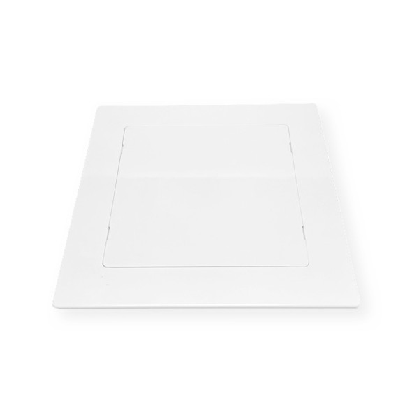 8" X 8" White ABS Snap-In Access Panel