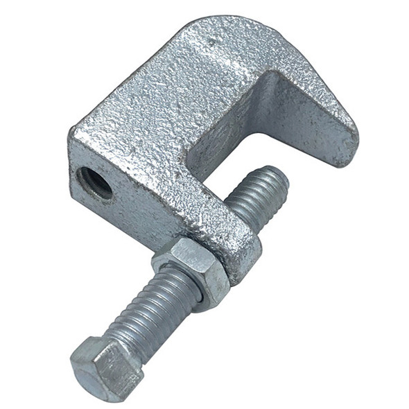 3/8" Wide Jaw Top Beam Clamp – Galvanized