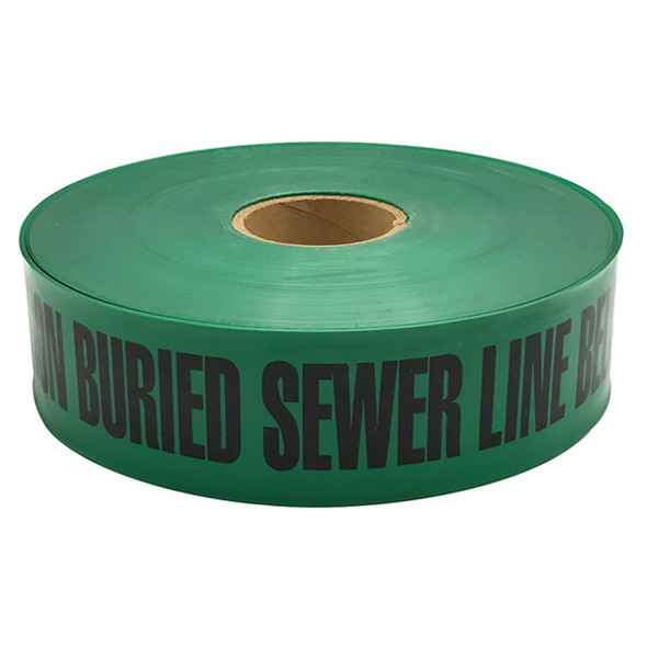 3" X 1000′ Green Non-Detectable Tape