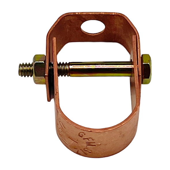 1" Light Duty Copper-Plated Clevis Hanger
