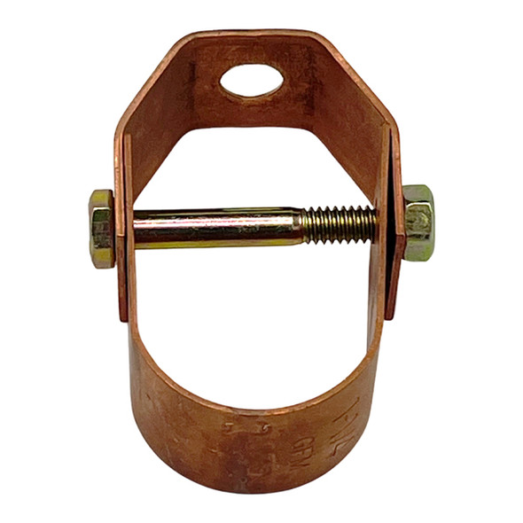 1 1/4" Light Duty Copper-Plated Clevis Hanger