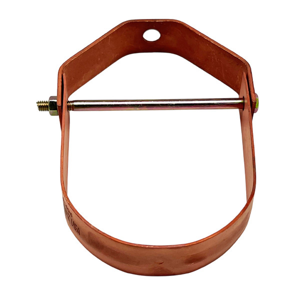 4" Light Duty Copper-Plated Clevis Hanger