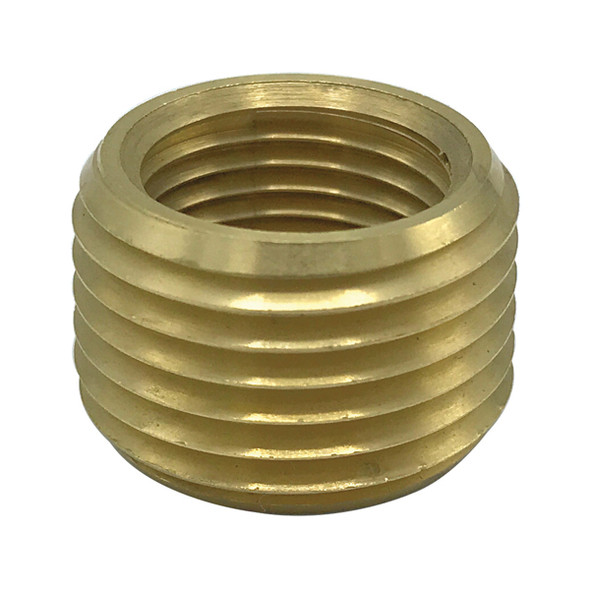 1/2" X 3/8" Brass Face Bushing