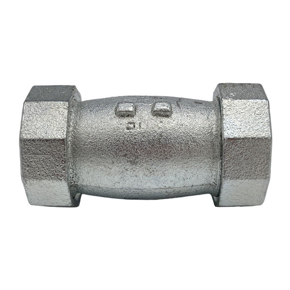 1" Long Galvanized Compression Coupling