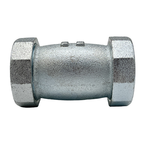 1 1/2" Long Galvanized Compression Coupling