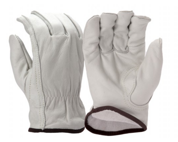 Insulated Leather Driver Gloves (12 pairs per pack)