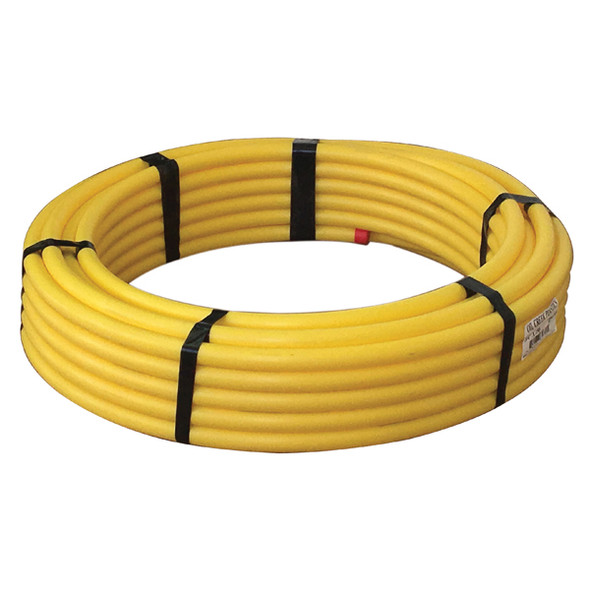 1" CTS X 150′ SDR-11.5 Yellow Polyethylene Gas Pipe