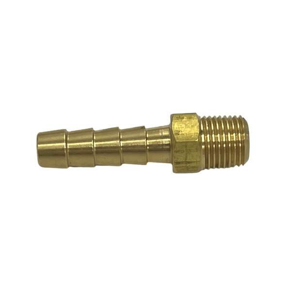 1/4" x 1/8" Barb X MIP Adapter (Lead-Free)