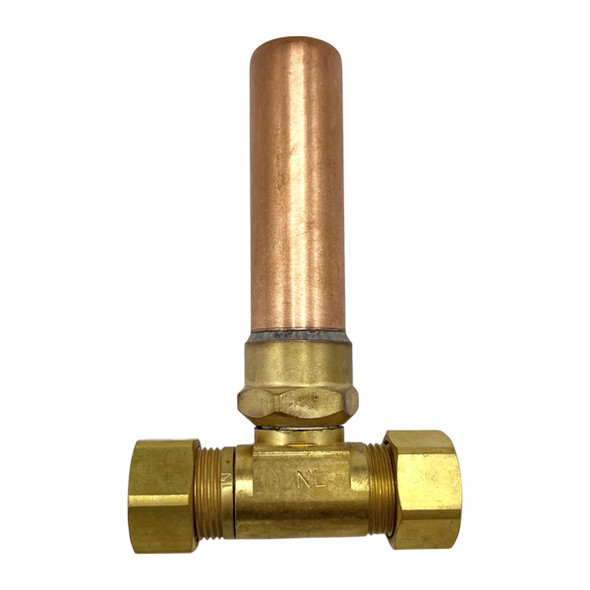 5/8"OD Water Hammer Arrester Tee – (Lead-Free)