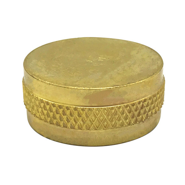 3/4" FHT Brass Hose Cap (Lead-Free)