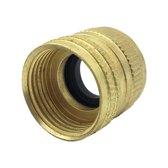 3/4" Female Garden Hose Thread X 3/4" Female IPS Swivel Hose Nipple (Lead-Free)