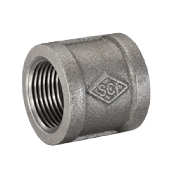 150# Black Malleable Banded Couplings
