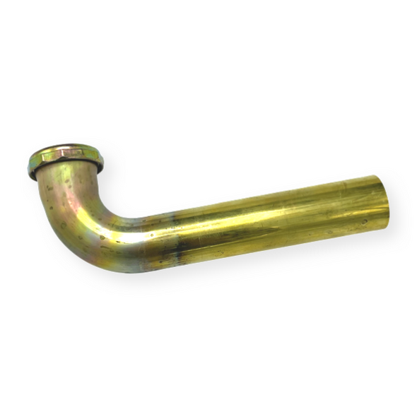 1 1/2" X 8" Rough Brass Slip Joint Waste Bend