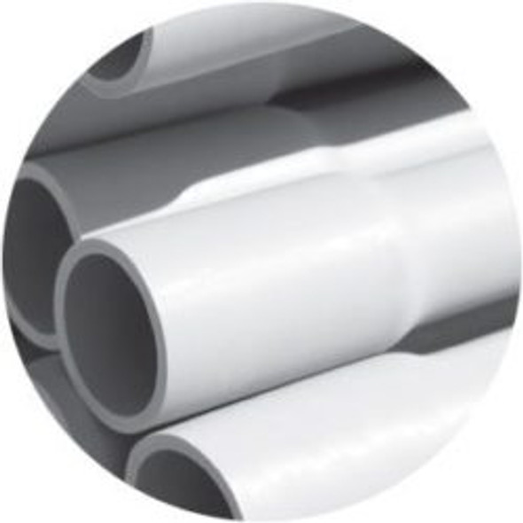 Schedule 40 PVC DWV Pipe x 10' Bell End (BE)