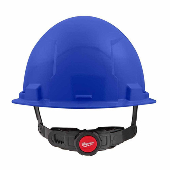 Milwaukee 48-73-1124 Blue Front Brim Hard Hat with 6PT Ratcheting Suspension  Type 1 Class E