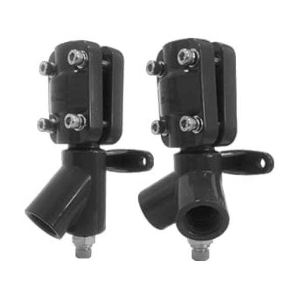 One & Two Port Angled Wall Brackets