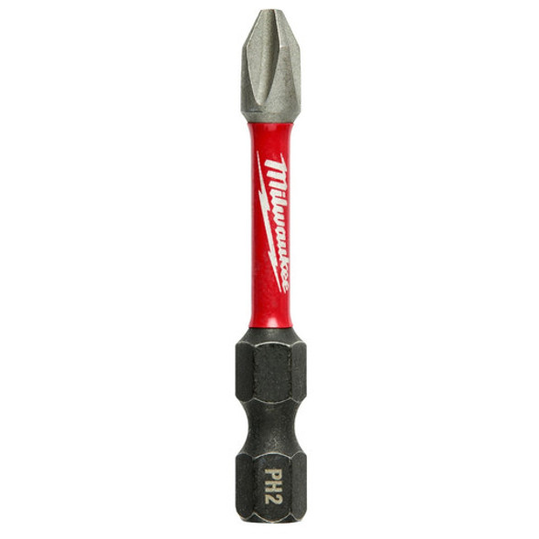 Milwaukee 48-32-5004 #2 Phillips Shockwave 2" Power Bit, 15 Pack