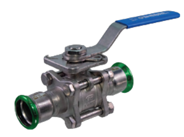 Press Ball Valve EPDM (Potable Water "Drinking")